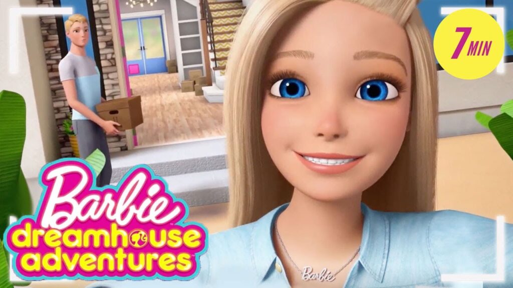 Vive la aventura animada de Barbie en la casa de los sueños